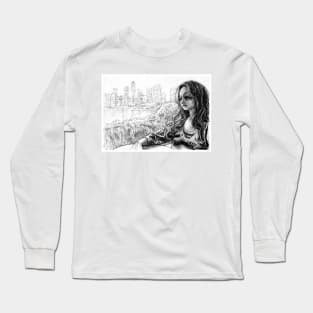 View at The City Long Sleeve T-Shirt